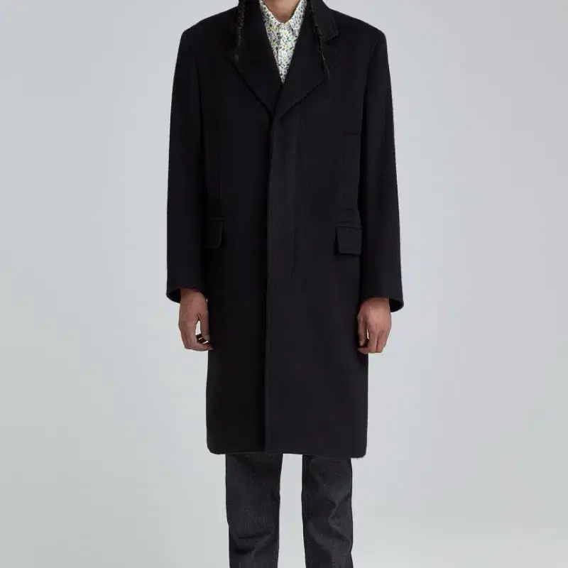 OURLEGACY 아워레가시 Cilium wool coat 블랙 / 48