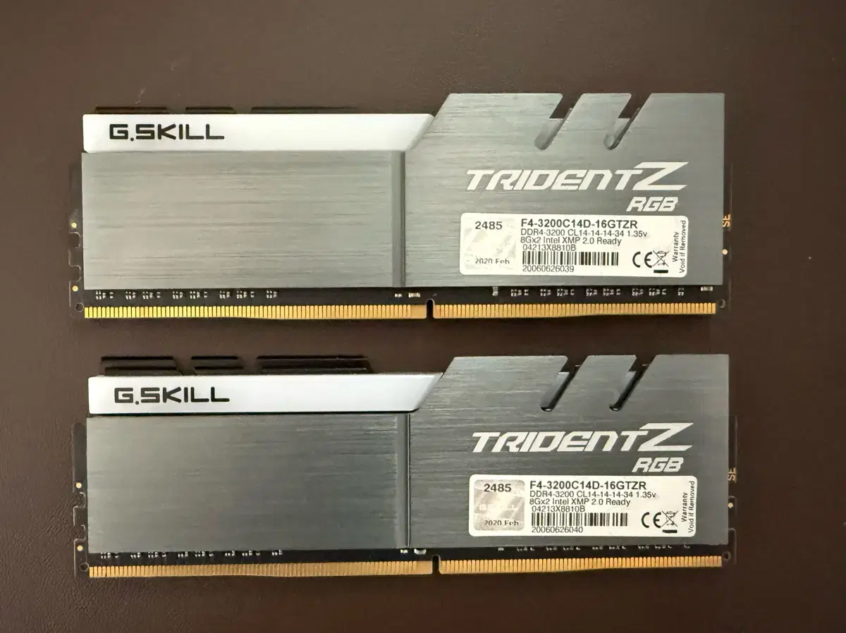 지스킬G.SKILL TridentZ RGB DDR4 16G(8Gx2)