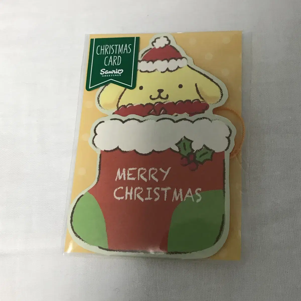 Pompompurin Christmas kard 2017