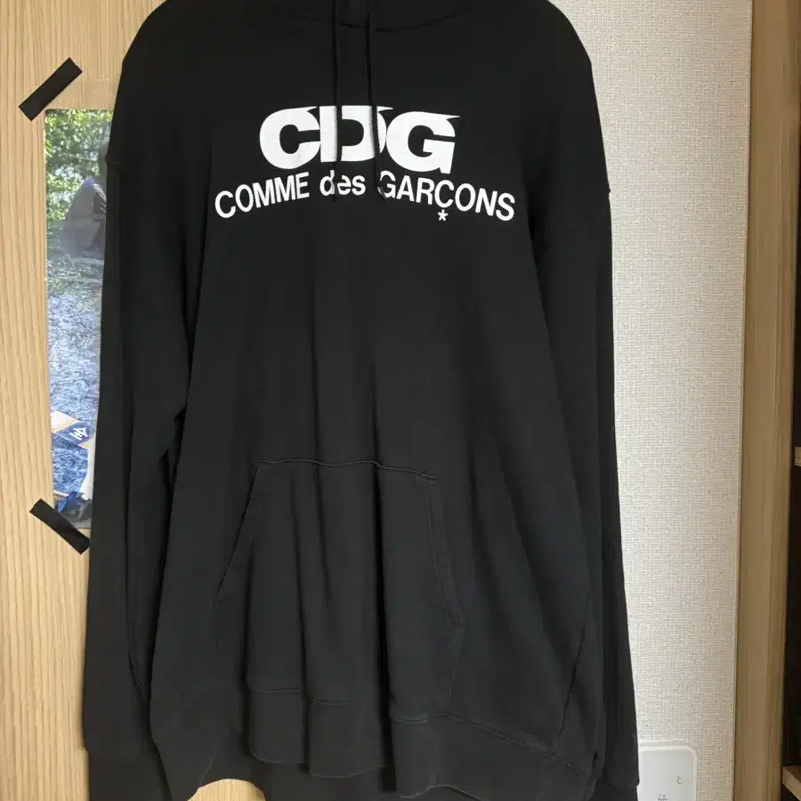 꼼데가르송 cdg 후드티 xxl