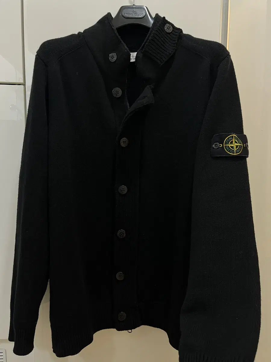 23FW Stone Island Zip-Up Cardigan 2XL (as new)