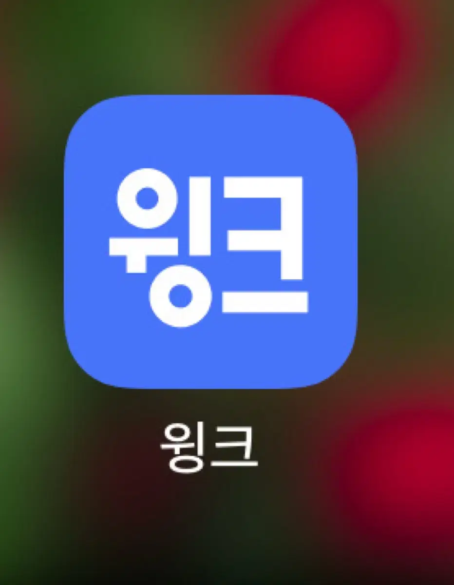 윙크 앱 렌즈 친구추가이벤트