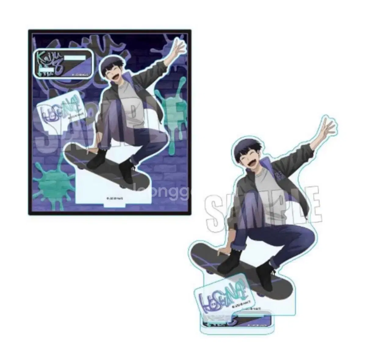 Kaiju No. 8 Hoshina Skates acrylic stand kard poster