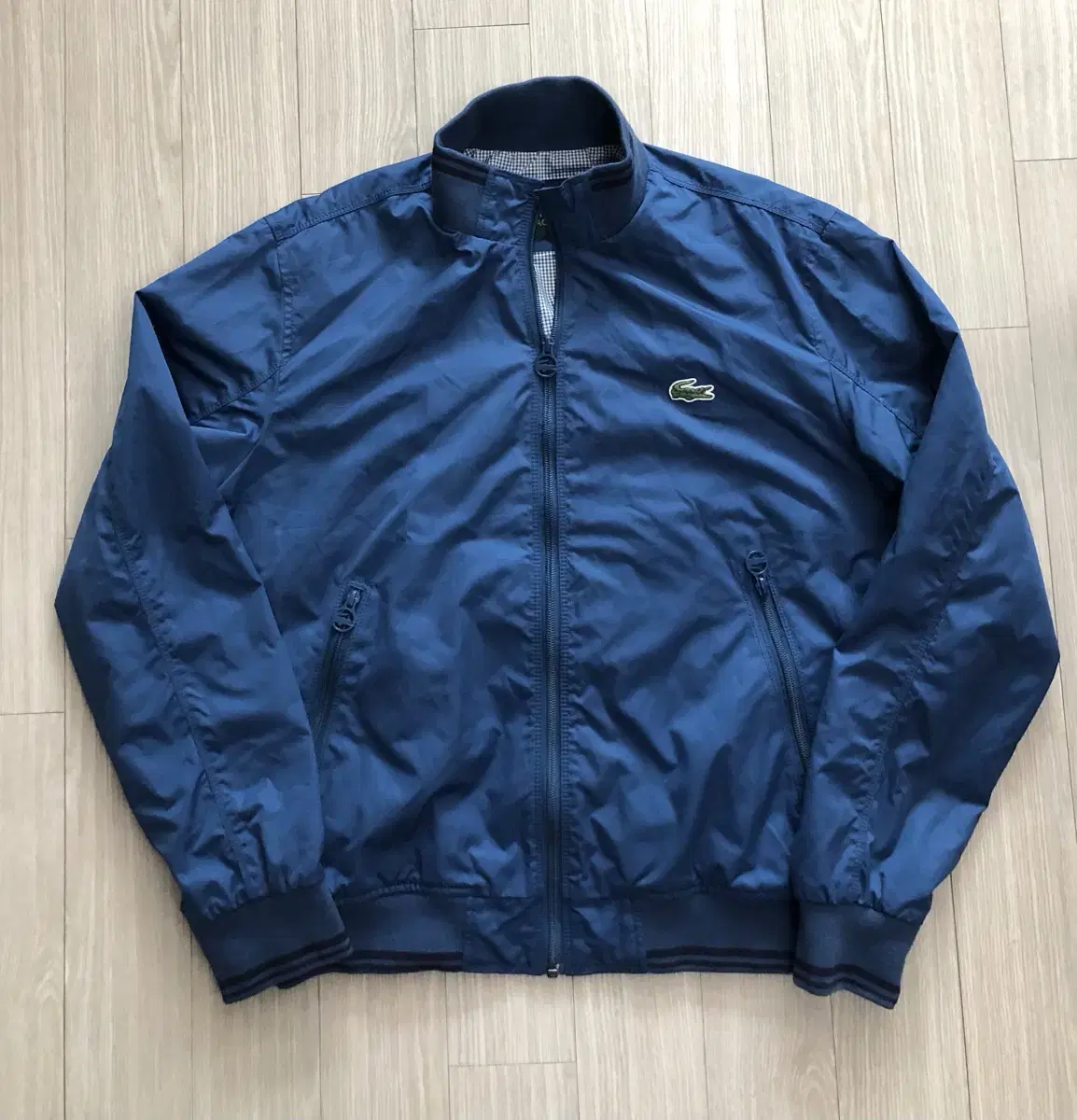 Size 100 Lacoste Blouson Windbreaker Jacket Genuine Bloo