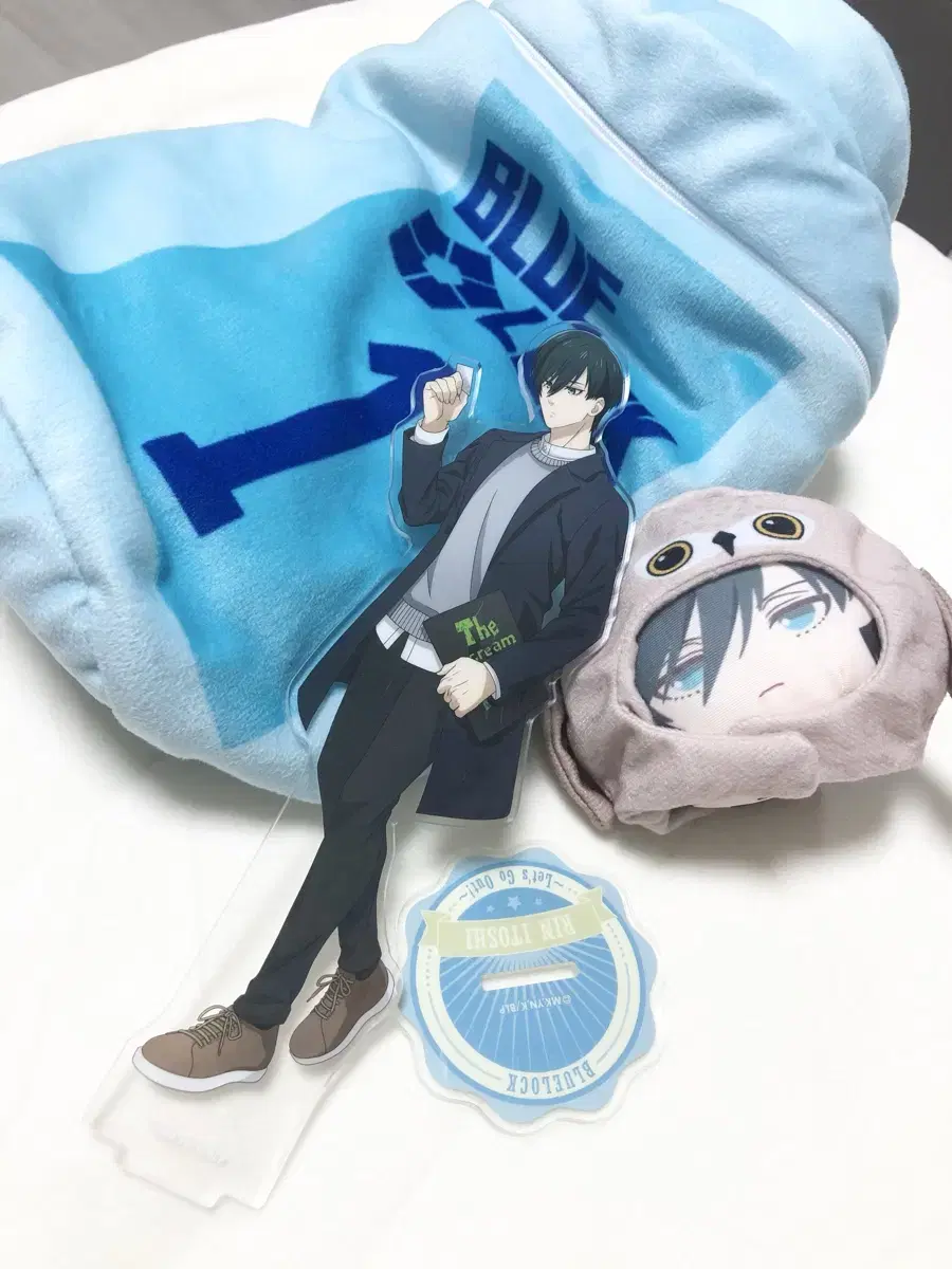 BLUELOCK Itoshirin official goods sell acrylic Pouch Nui doll Manju