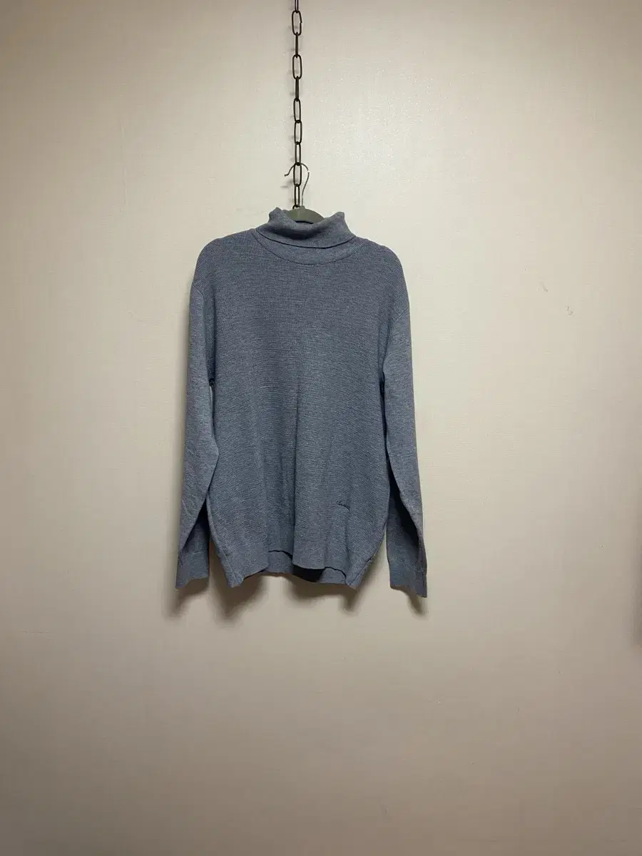 [Crocodile] Men's Gray Mock Pola Knit Tee(size 105)