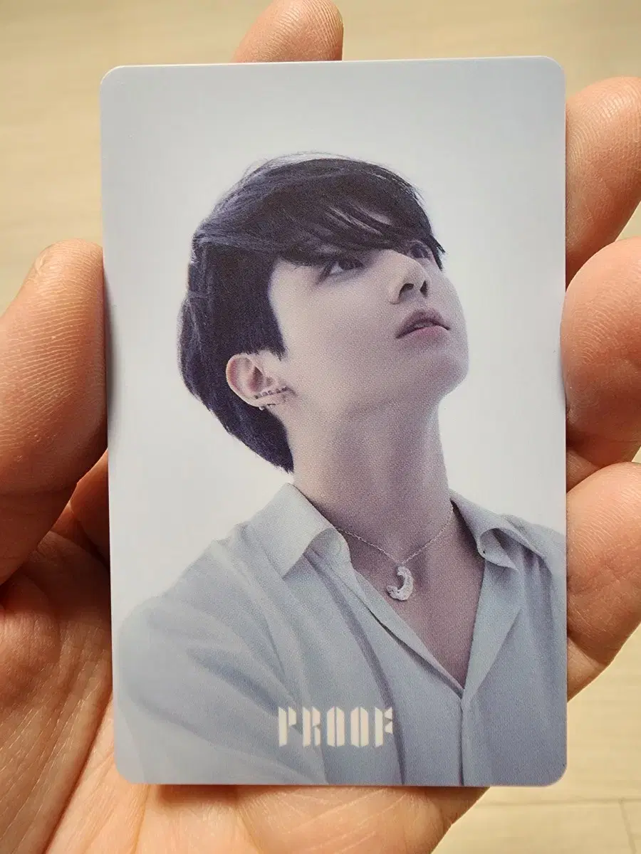 bangtan proof proof hive unreleased photocard jungkook photocard