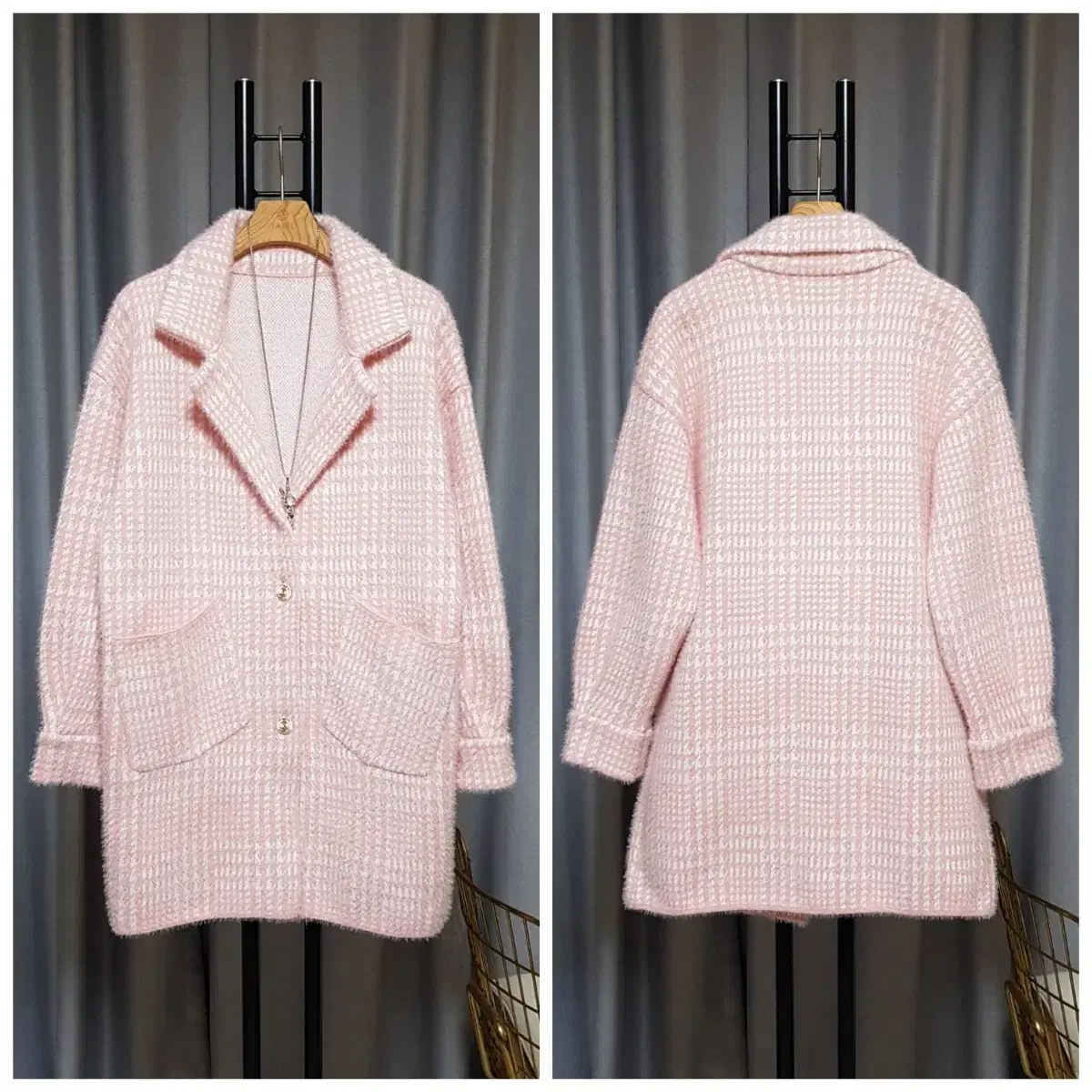 High-quality wool cashmere coat new (up to 66 / fabricchanchan)