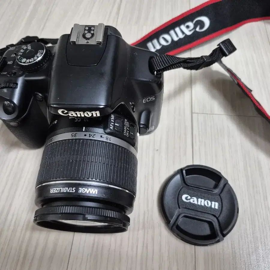 캐논 EOS 450D 와 18-55 렌즈 세트