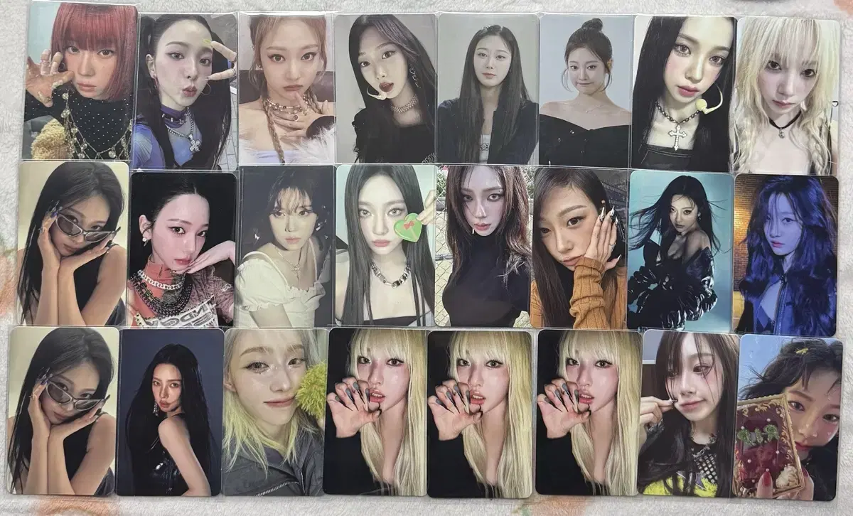 aespa karina winter giselle ningning photocard bulk wts sell ld unreleased photocard tc