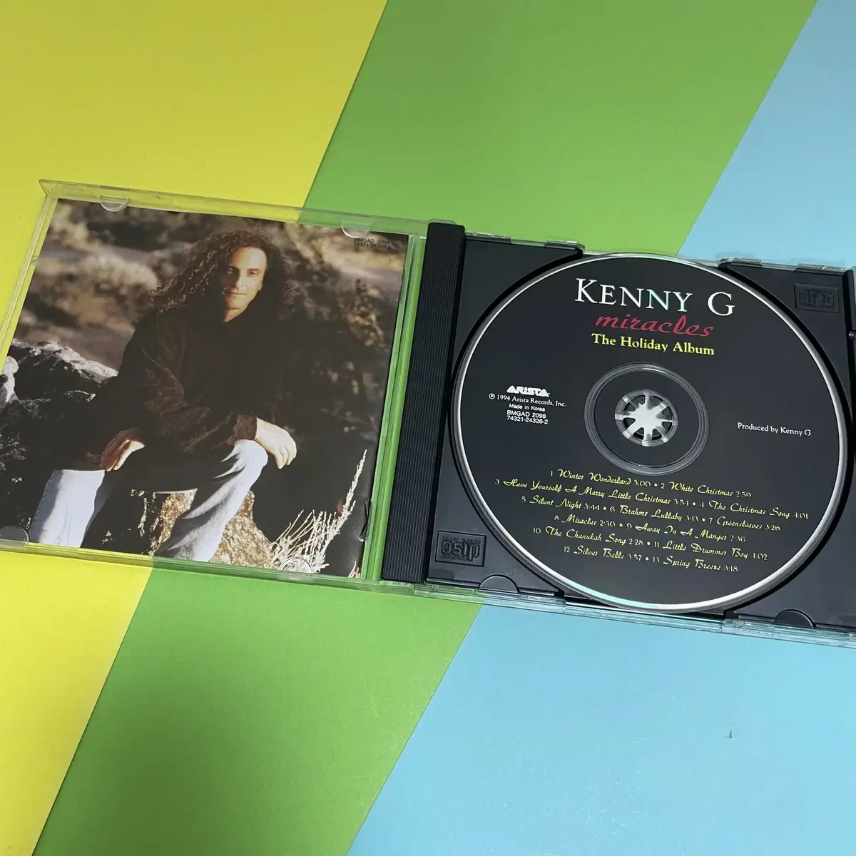 [중고음반/CD] Kenny G 케니지 miracles 미라클