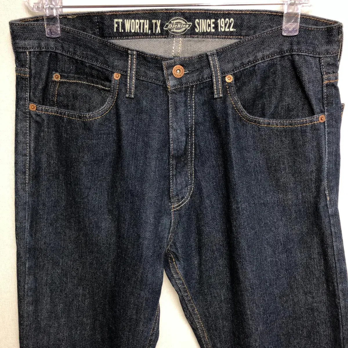 Dickies 슬림핏 데님 팬츠 (34/32, Slim Fit)