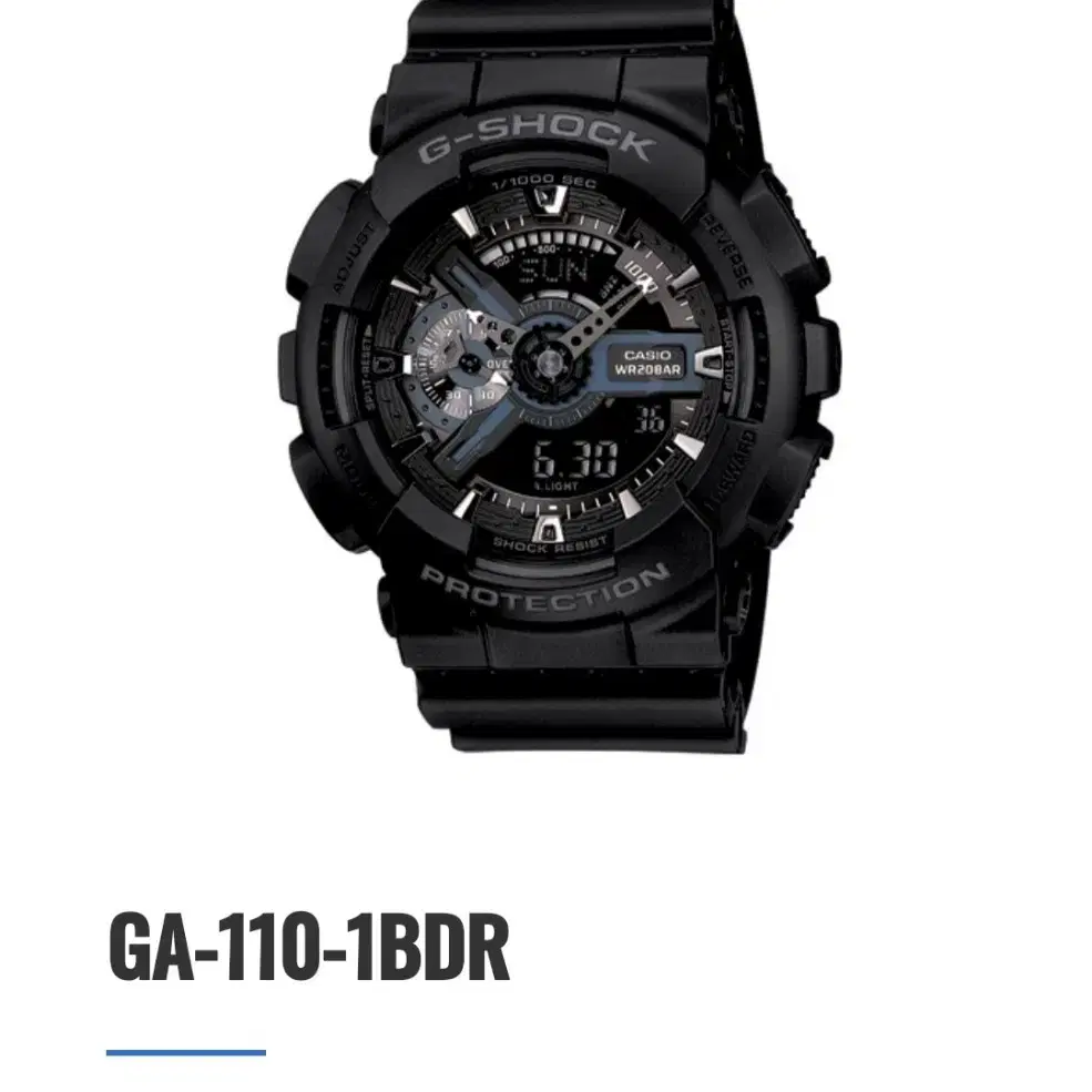 카시오 GA-110-1BDR