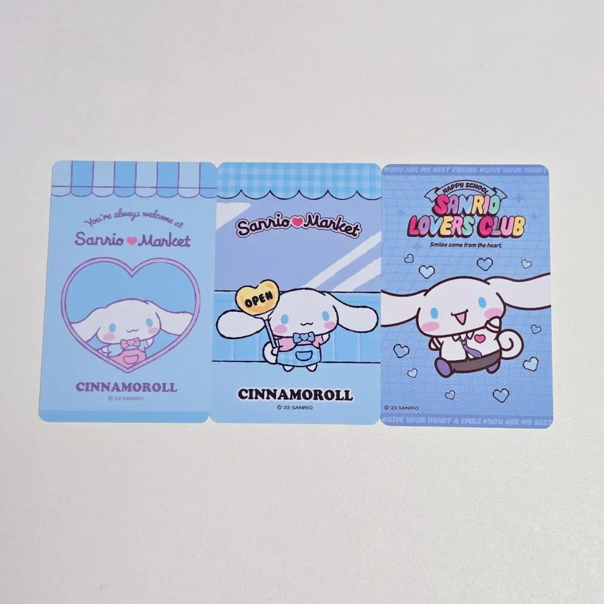 Cinnamon Roll Random Photo Card Rubble, Sanrio Market