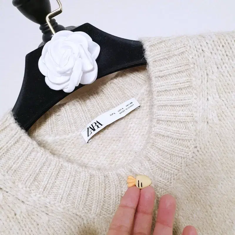 ZARA 자라 캐롯버튼 가디건