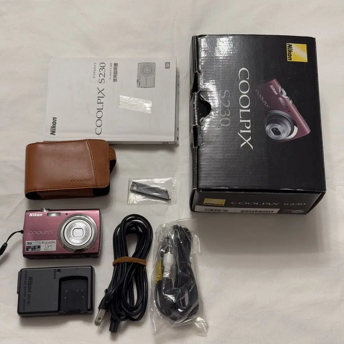 니콘 쿨픽스 S230 Nikon Coolpix 디카 디지털 카메라 퍼플