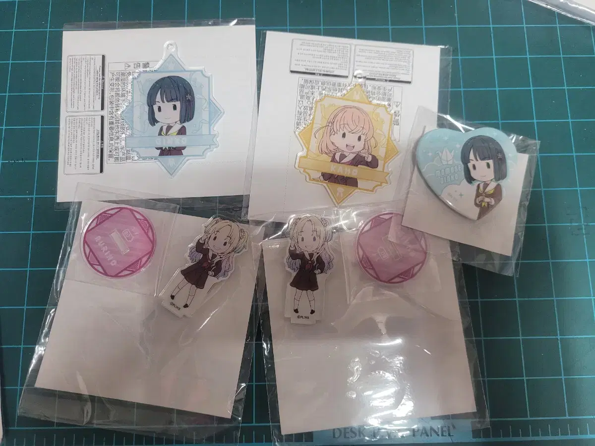 Unsealed Hasunosora Sega Lucky Kuji keyring sells can badge acrylic 