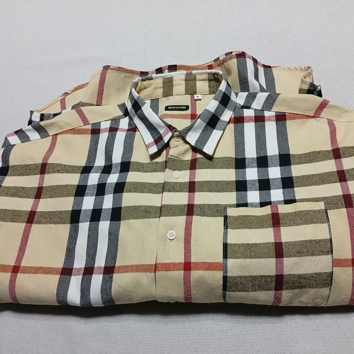 Japanese check shirt overfit southern