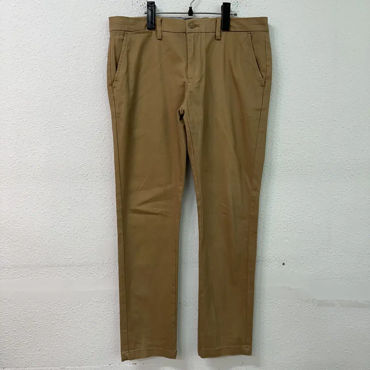 [34] Tommy Hilfiger Men's Jin Beige Span Cotton Chino Pants 0808