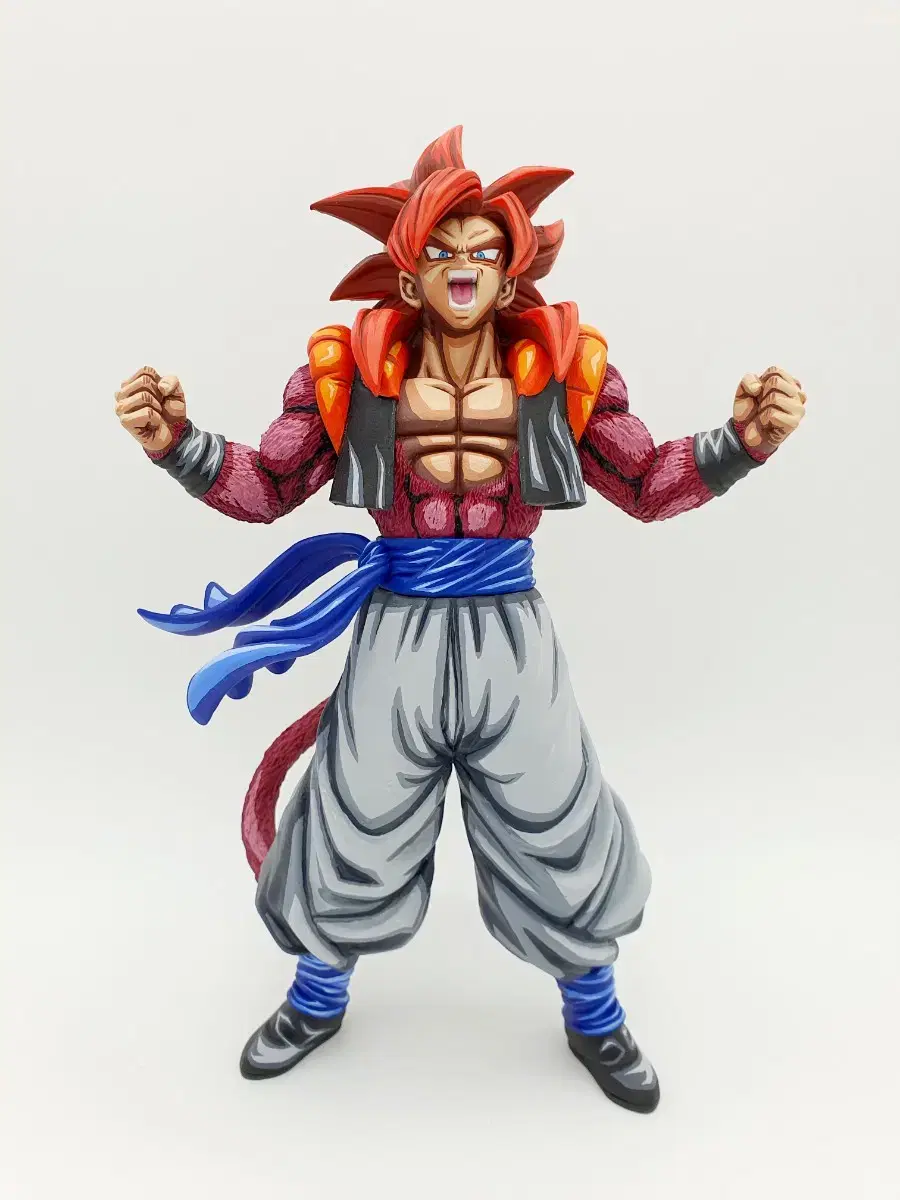 Dragon Ball First Lottery Super Science 4 Son Goku Anime Repainted Figure