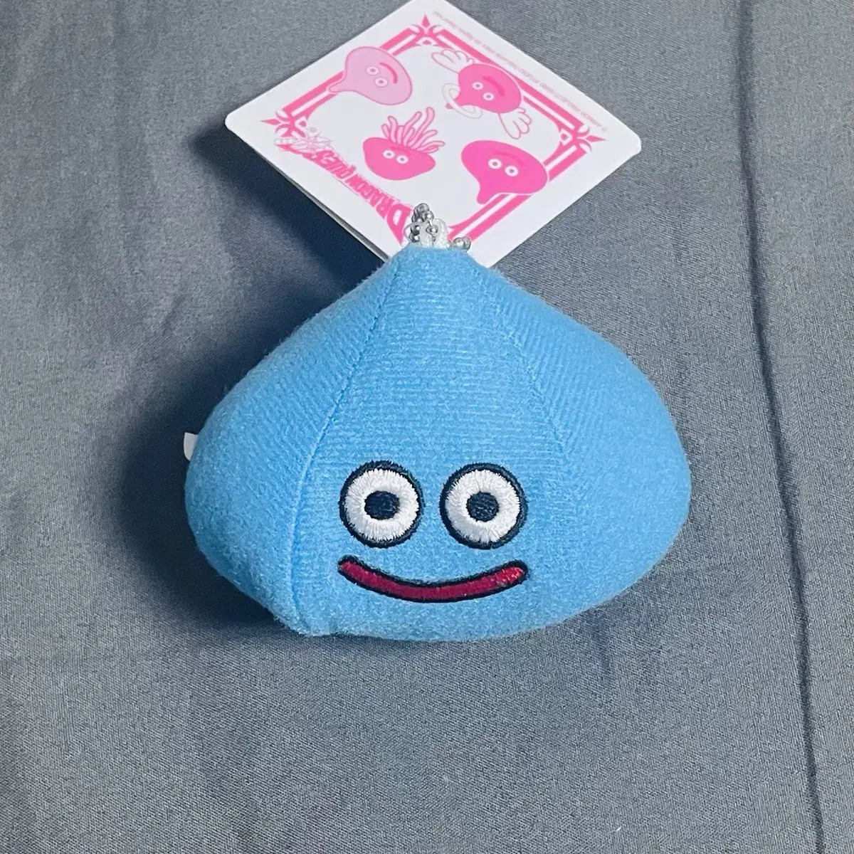 DragonQuest Slime doll Mascot Keyring