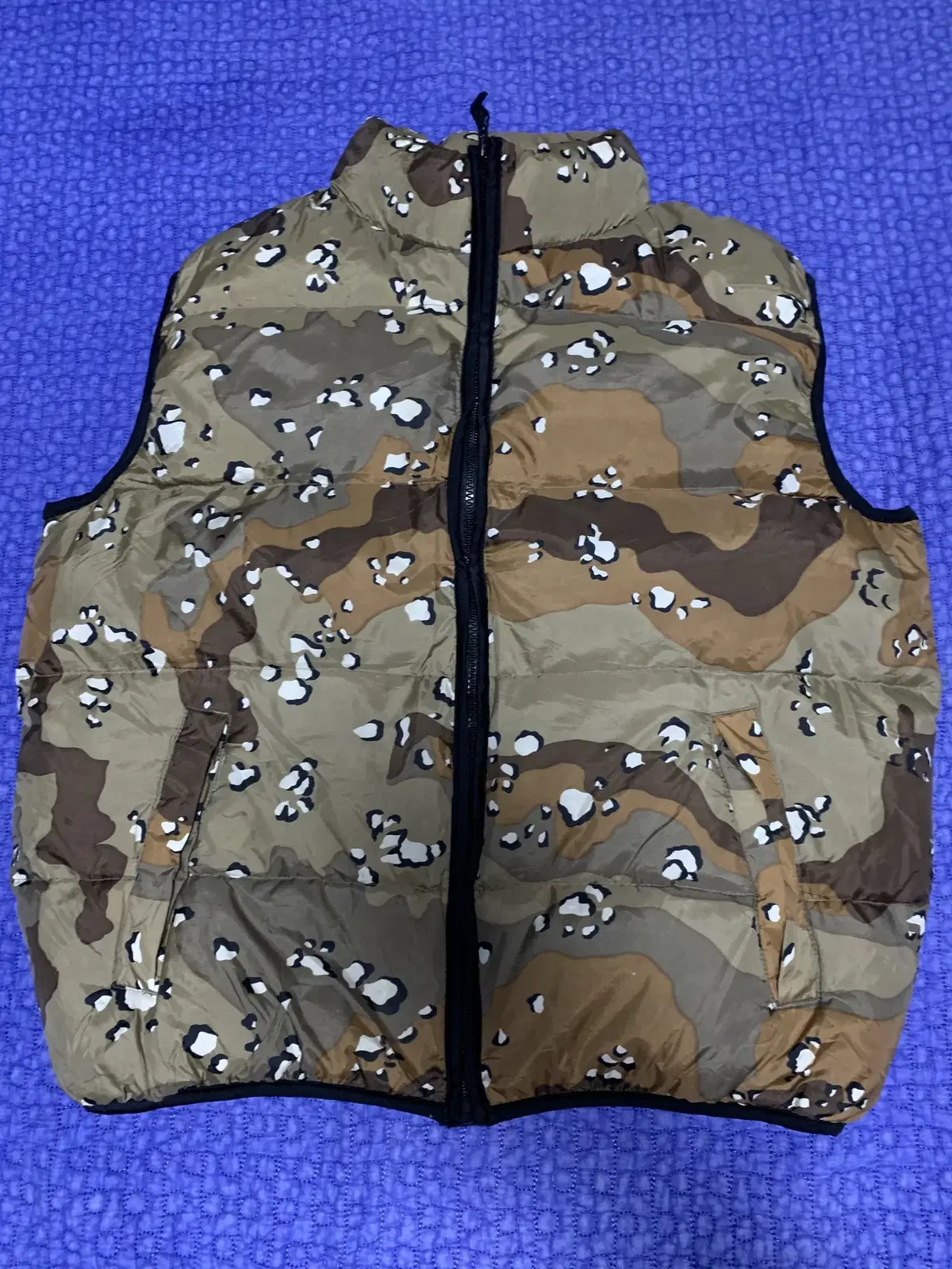 M) Paralyser Vintage Camo Pattern Duck Down Padded Jo