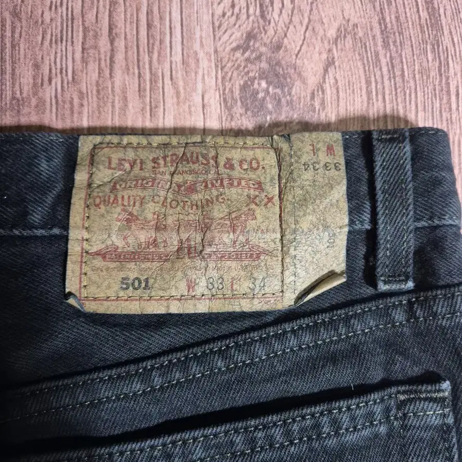 90s Levis 리바이스 501 흑청 made in usa