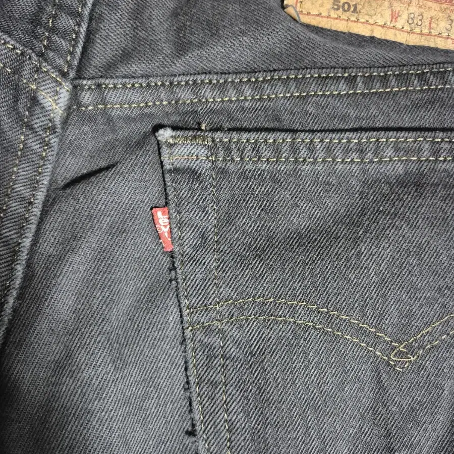 90s Levis 리바이스 501 흑청 made in usa