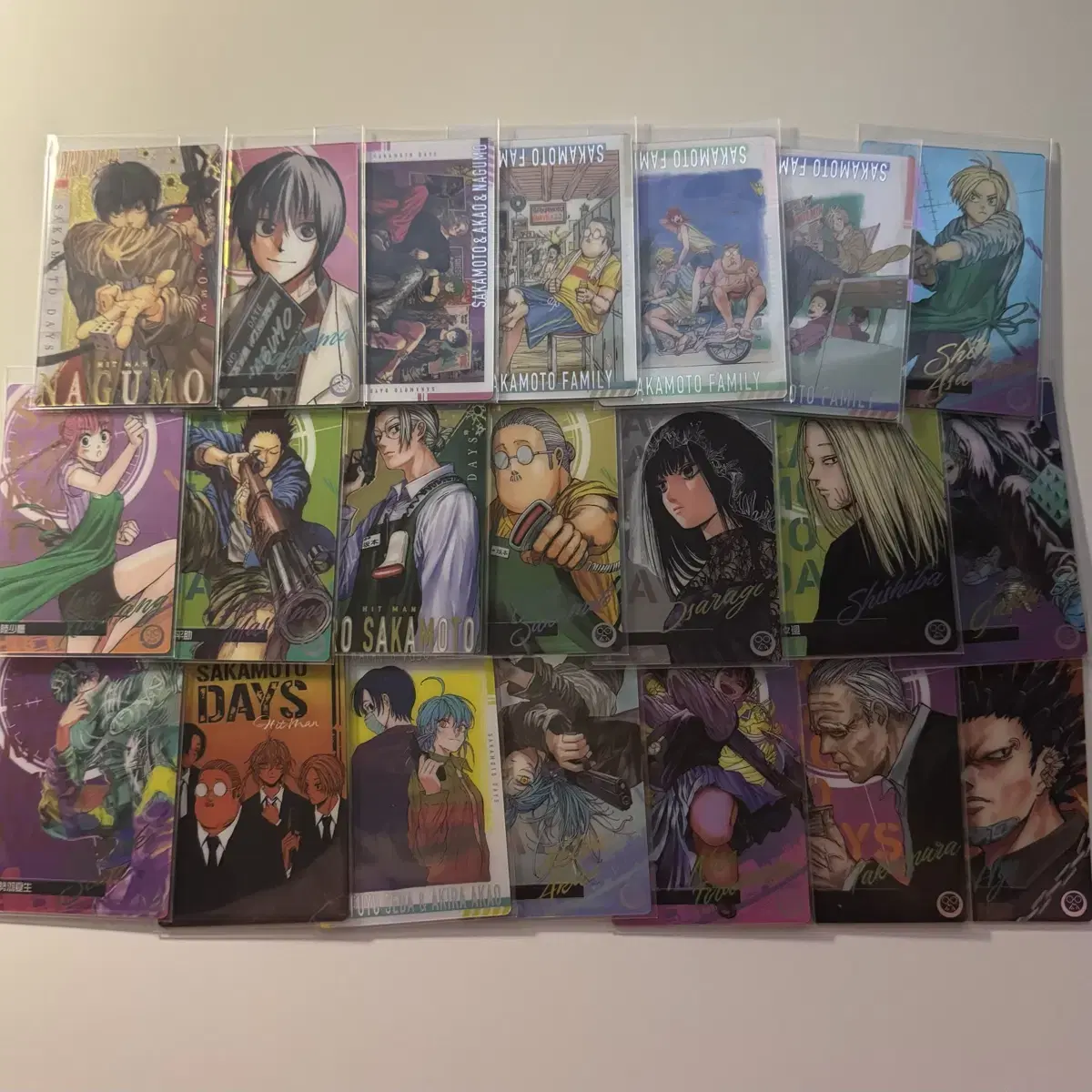 Bulk) Sakamoto Deizu Sakadei Wehasu kard Nagumo Rare Shin Natsuki Shopjo