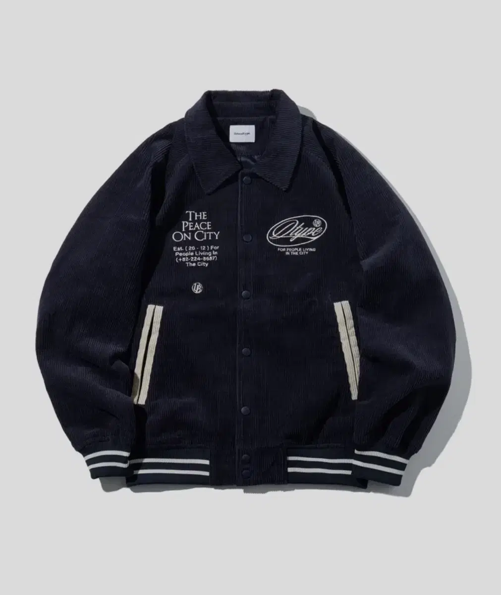 [New] Urban Type Corduroy Raglan Jacket Navy L