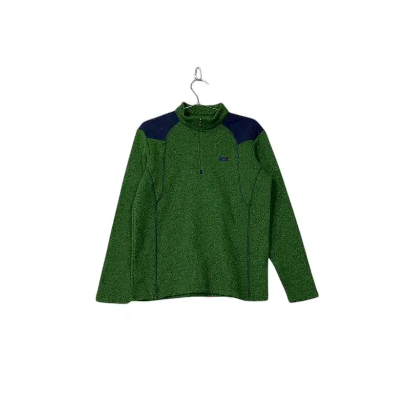 [K2] Men's Green Color Matching Functional Vahn Climbing Brushed Long Sleeve Tee 100% San