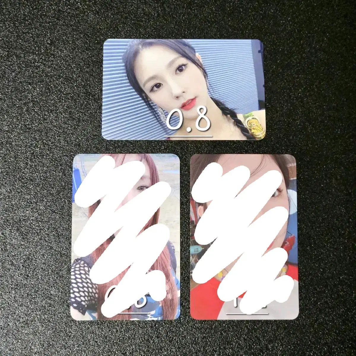 Idle miyeon yuqi shuhua dumdumdumdum ktown4u photocard unreleased photocard