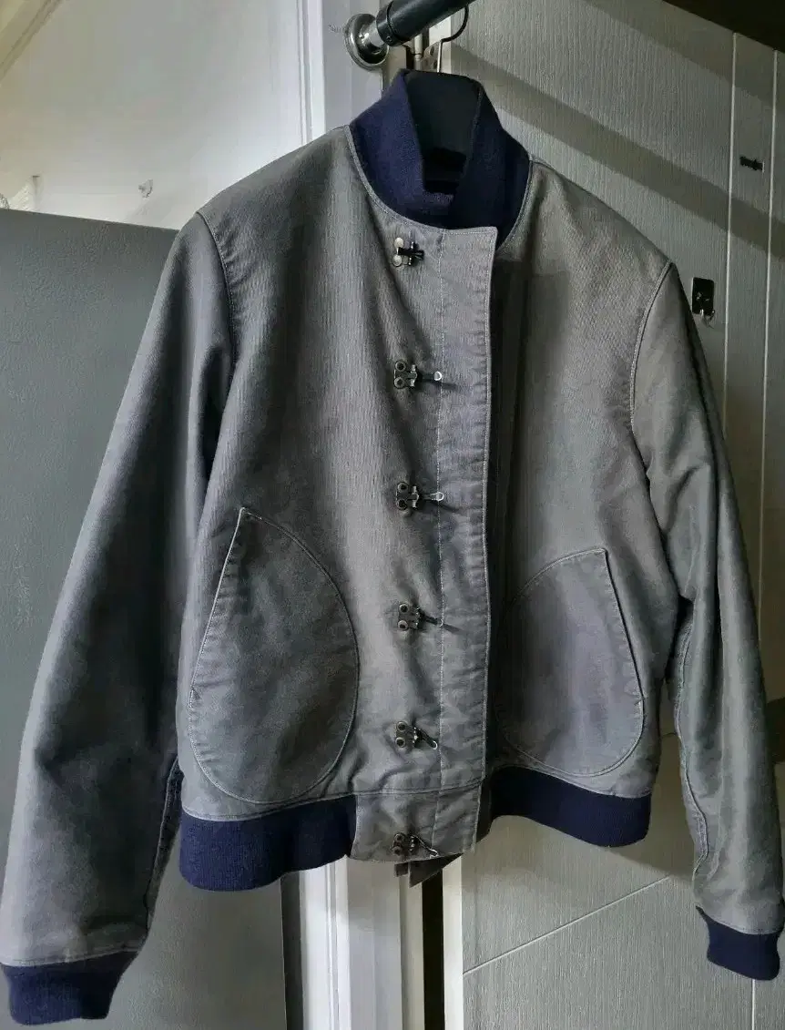 Burleson Hook Deck Jacket Grey Size 40 (105)