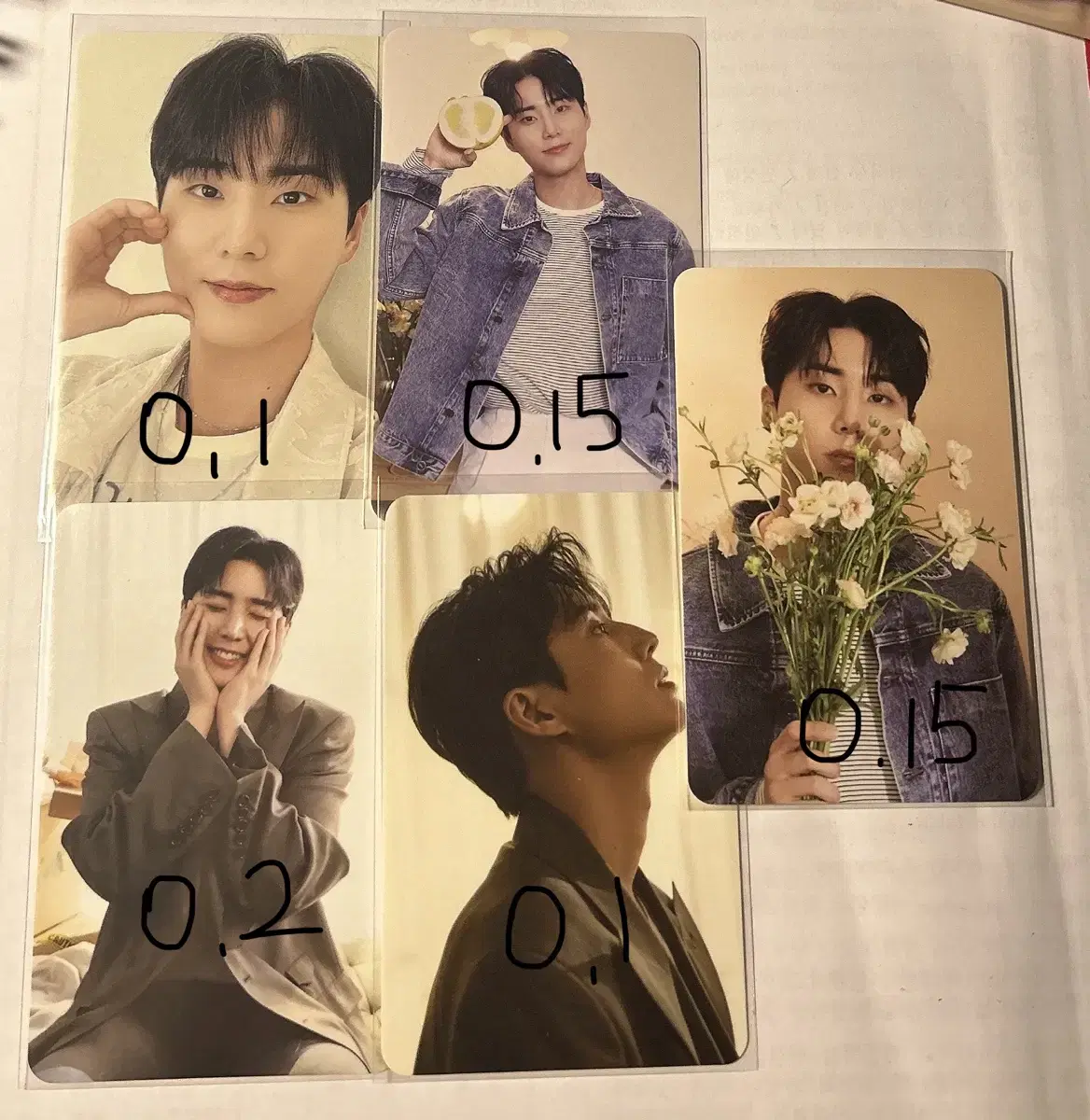 Day 6 Young K album photocard Set WTS