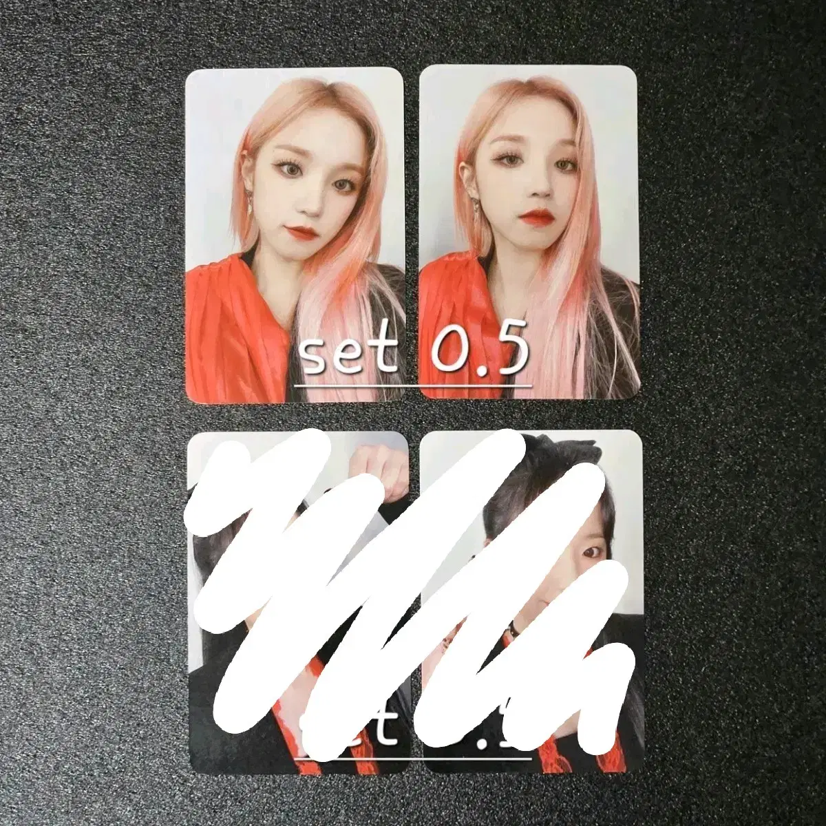 idle concert just me justimi photocard yuqi shuhua