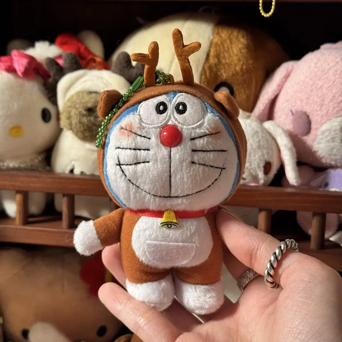 (Classic) Rudolph Doraemon Mascot Doll