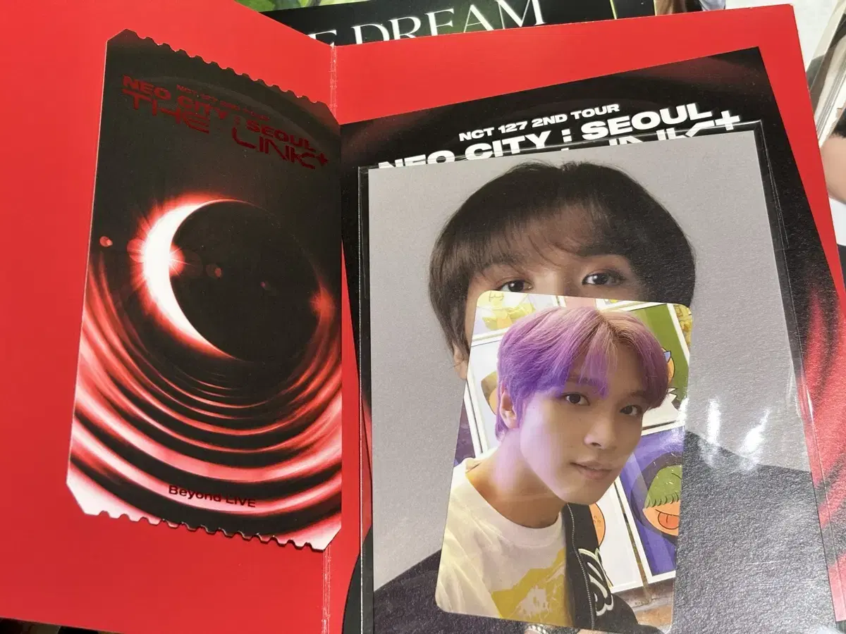 NCT127 haechan 127 TheLink Plus special full set of AR tickets