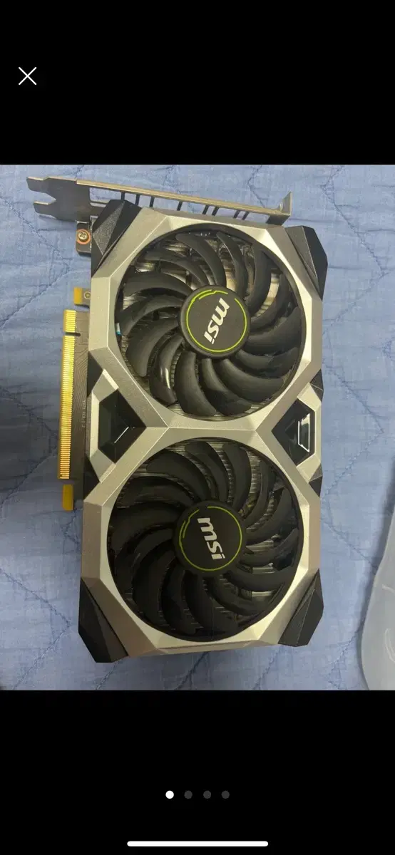 MSI 지포스 GTX 1660 SUPER 벤투스 S OC D6 6GB