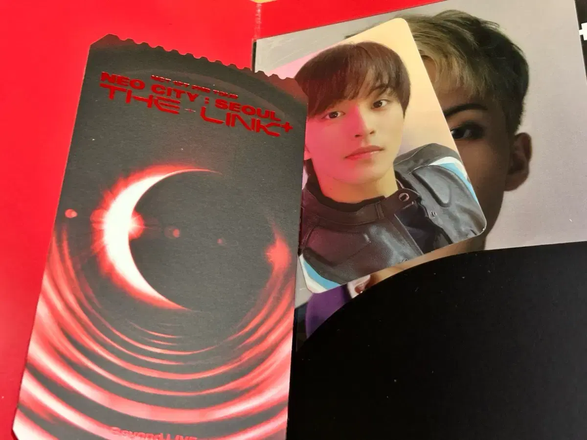 NCT127 mark TheLink Plus special AR Ticket full set