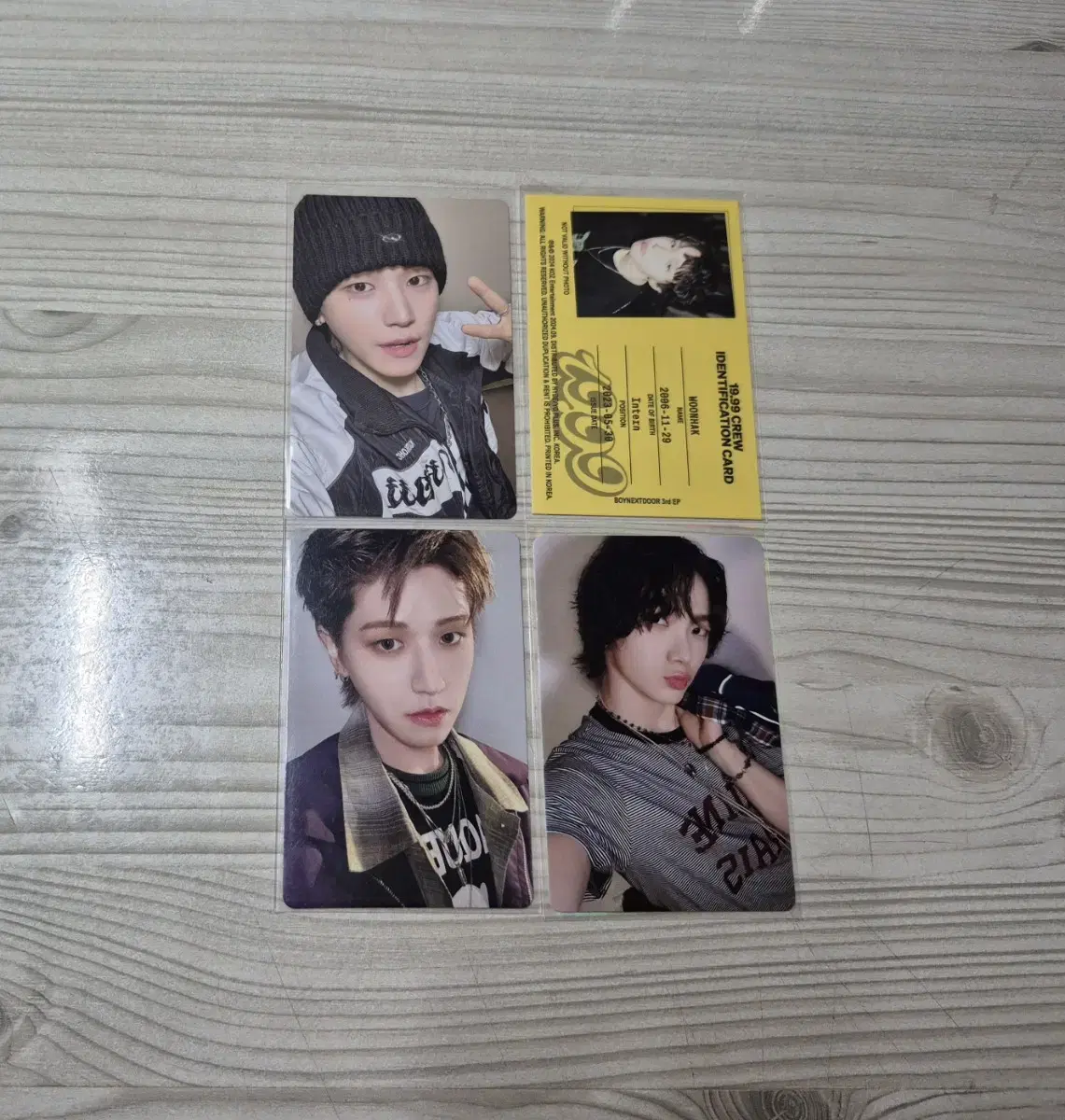 boynextdoor 19.99 album photocard wts!