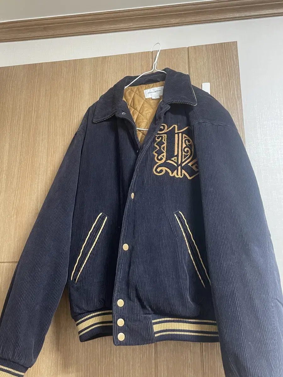 This Is Never That Corduroy Varsity Jacket M