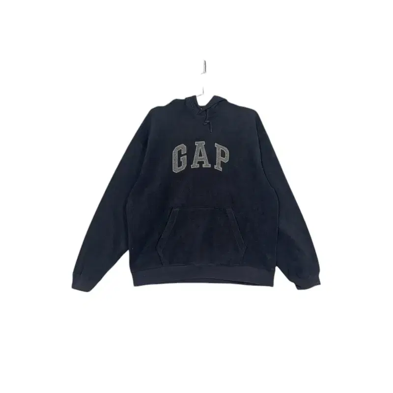 [Gap] Embroidered Logo Fleece Navy Hoodie L