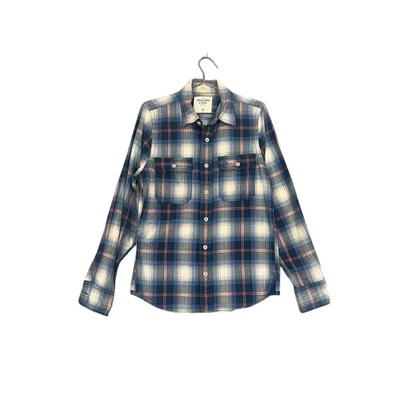 [Abercrombie & Fitch Vintage Logo Check Shirt M