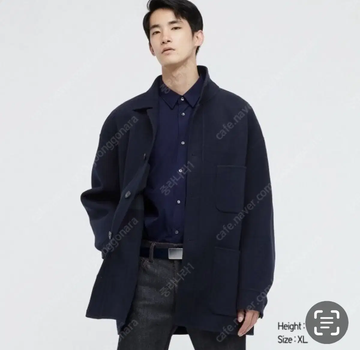 Uniqlo Jil Sander Oversized Wool Jacket