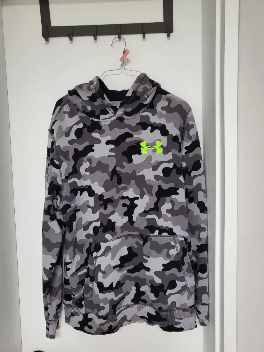 (Unisex) Under Armour Military Camo Hoodie with Tea Shot