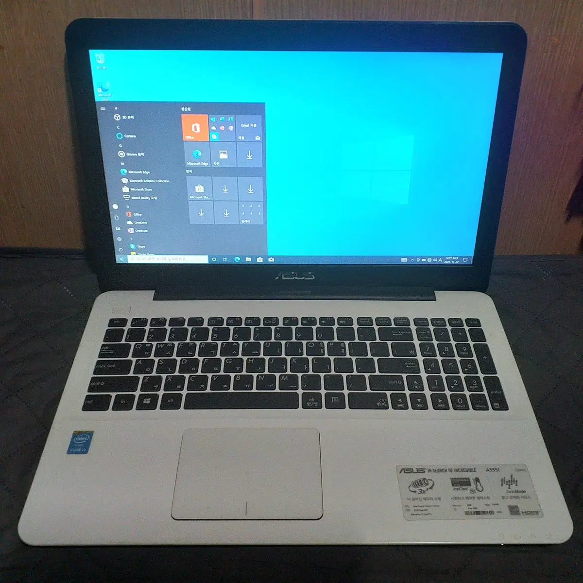 ASUS A555L i3-5010U  15인치 노트북