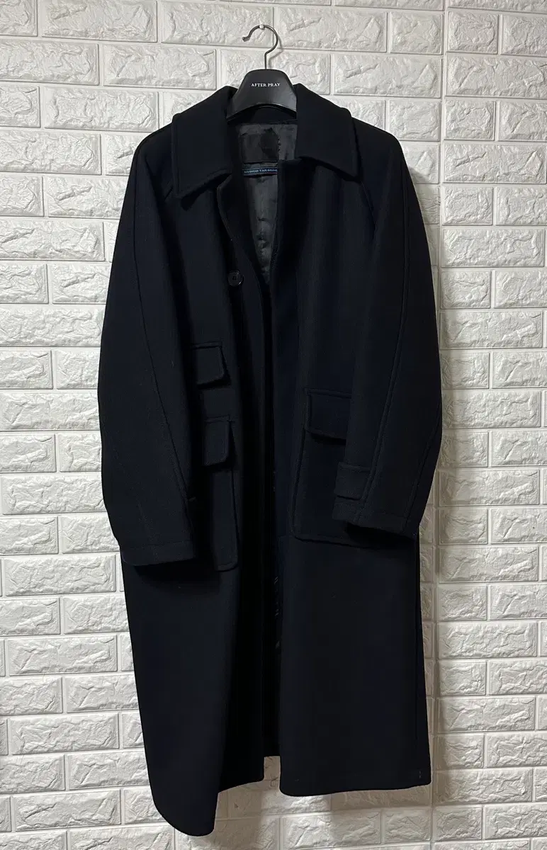 Afterpray Tourist Balmacan Coat Navy