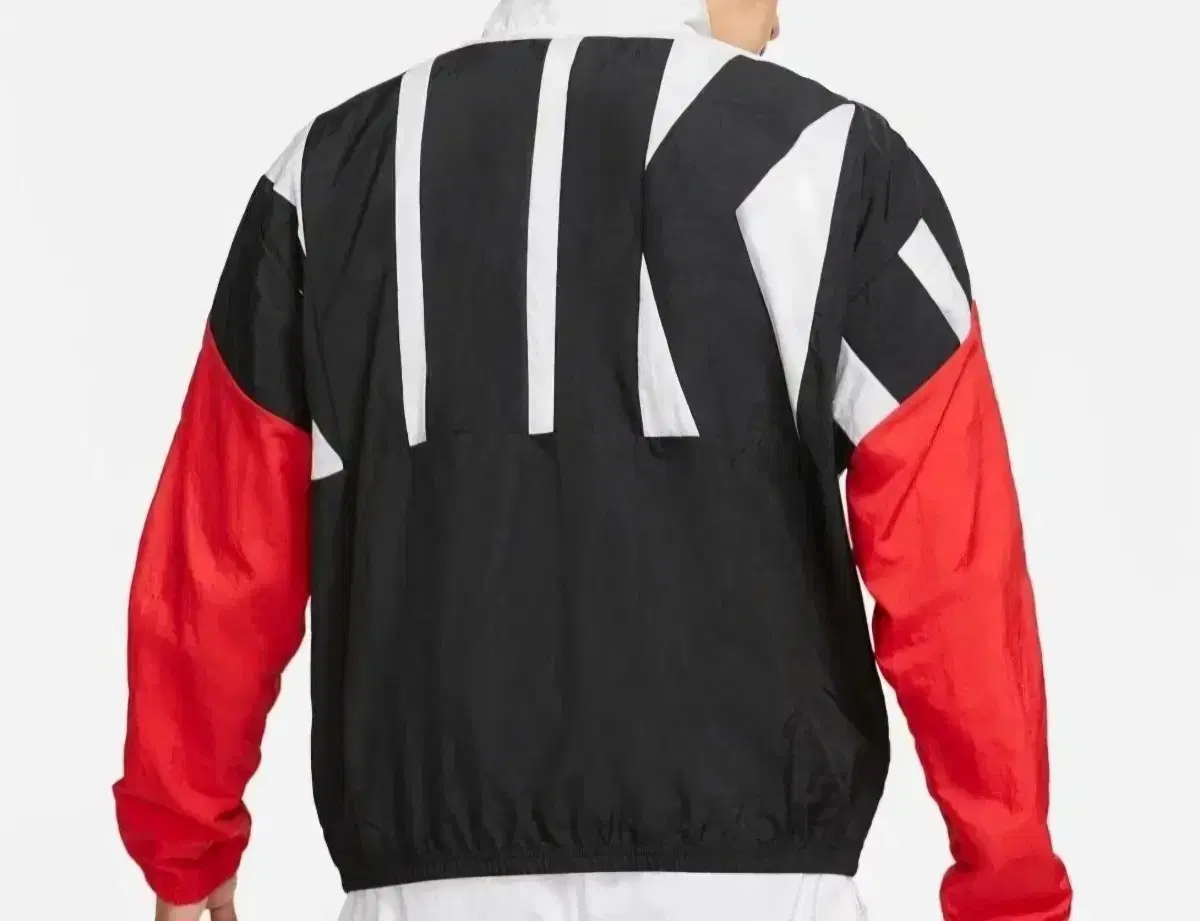 Men's Nike Backplate Big Logo Windbreaker Jacket Sweatshirt