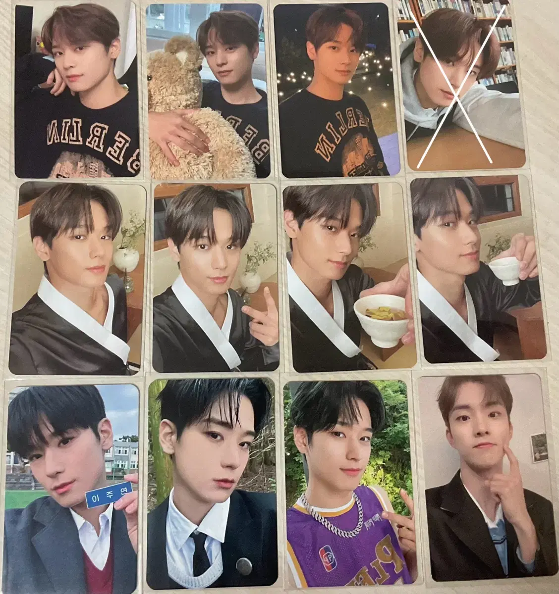 The Boyz photocard juyeon hyunjae sunwoo q