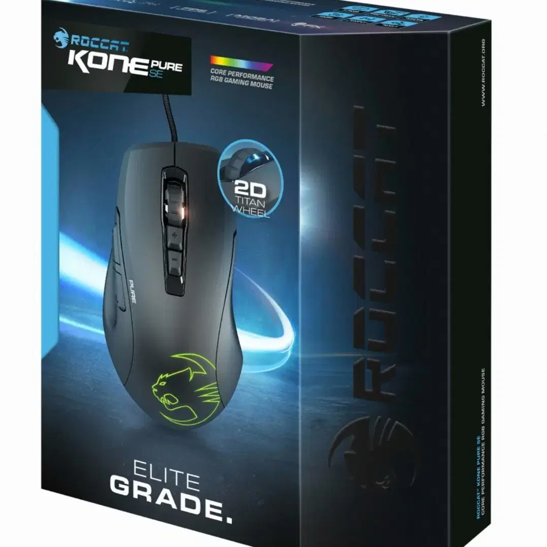 ROCCAT KONE PURE SE (로켓콘퓨어) 프로게이머 전용 마우스